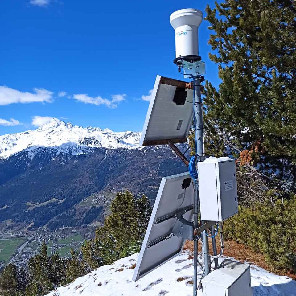 Rain Gauge Station at “Croce della Reit” – Routine Maintenance and Data Management